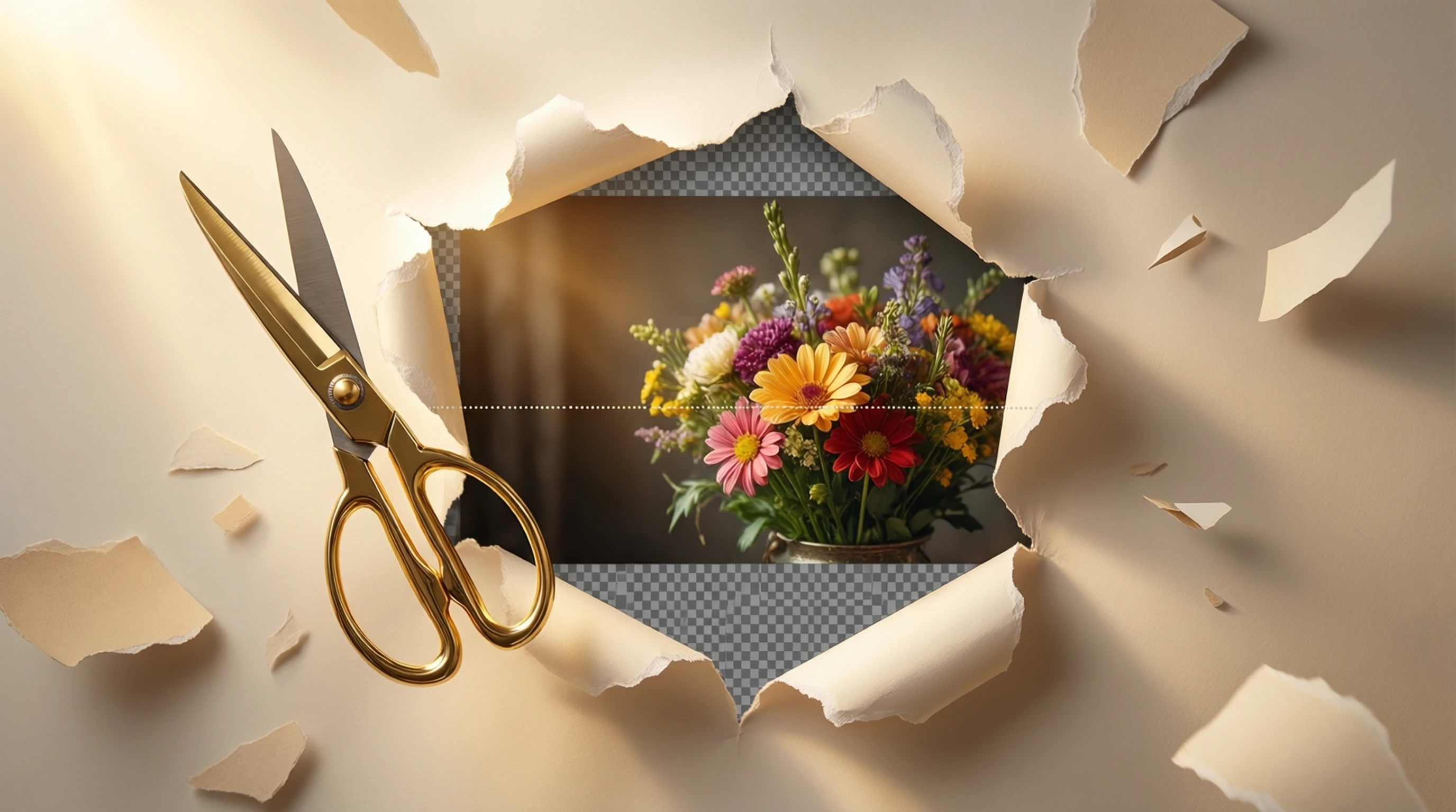 Cut out background from photos with free online AI background cutting tool