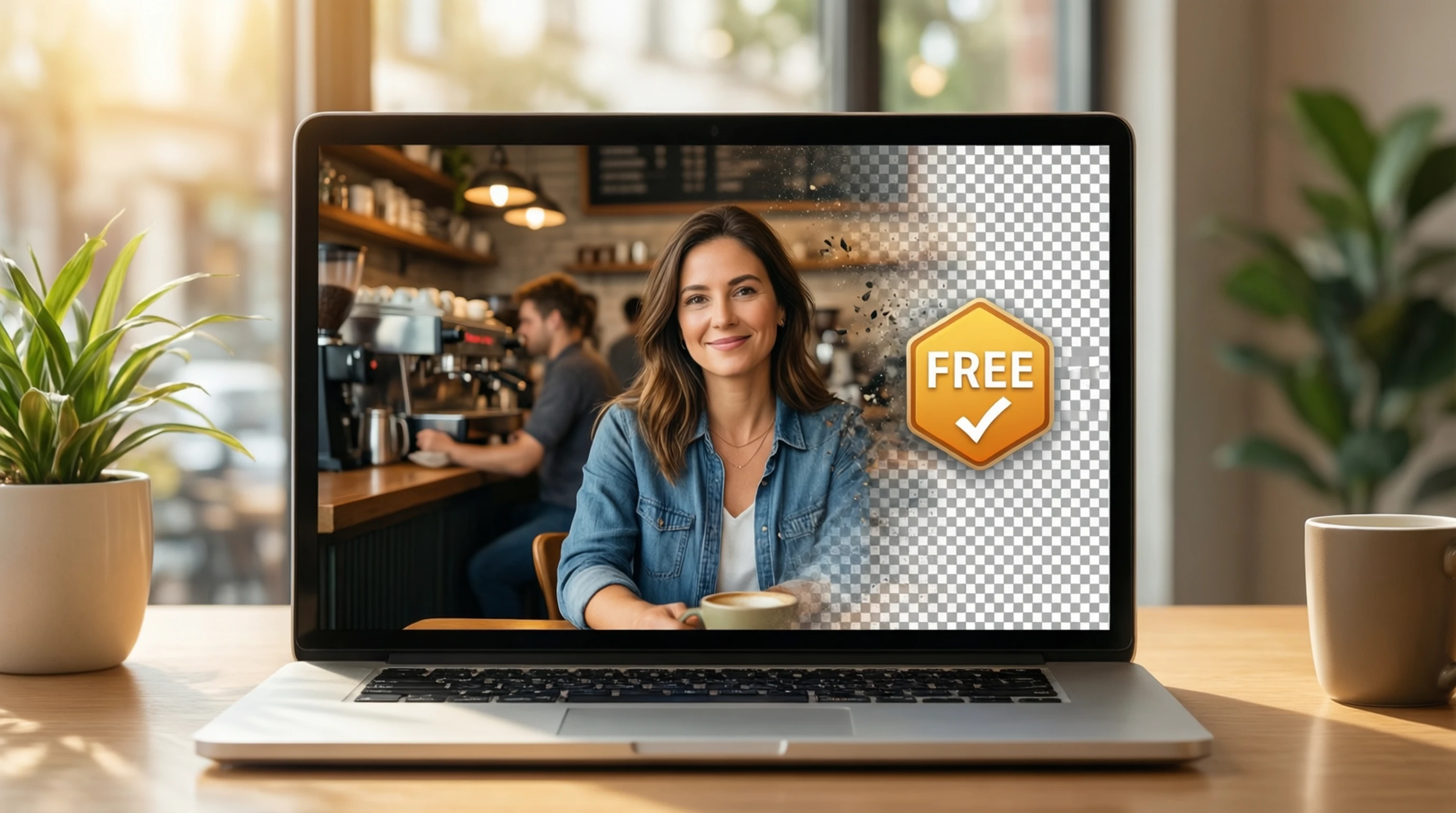 Remove photo background free with AI — no signup, no watermarks